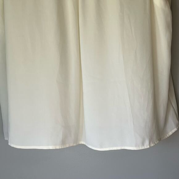 CJ Banks Off White with Black Lace Tank Top Size 1X - Picture 11 of 13